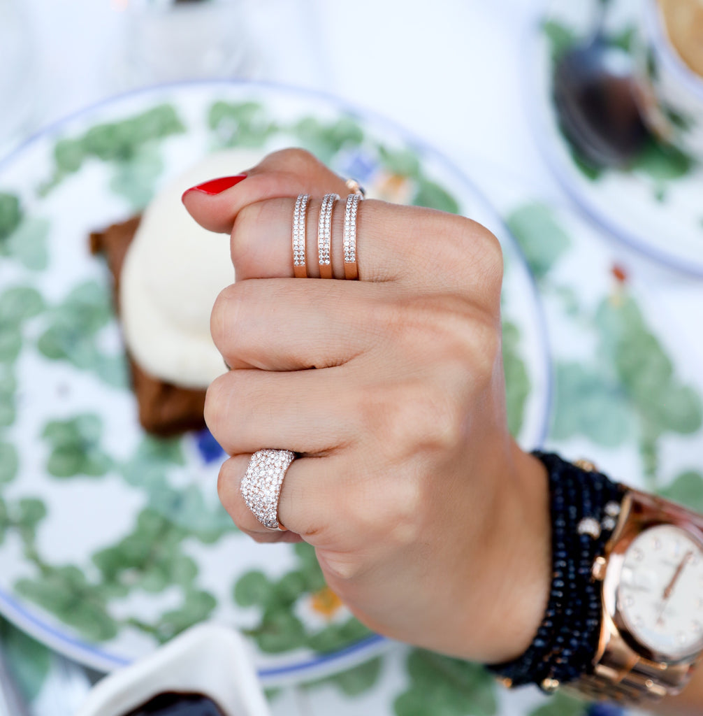 1.5 Carat Cube Ring