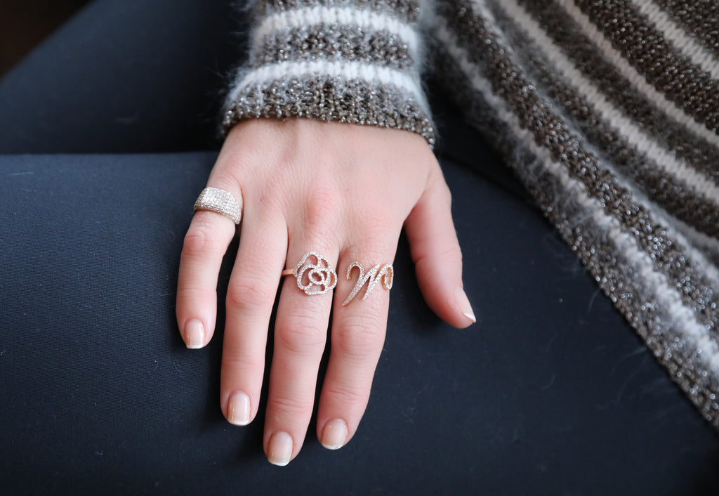 1.5 Carat Cube Ring