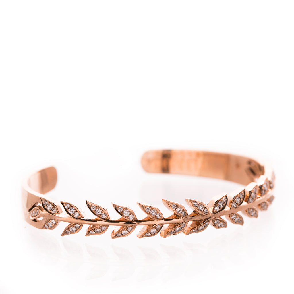 Wheat Bangle - LimeLiteJewellery.com