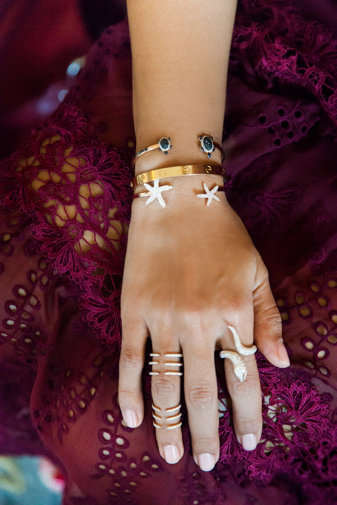 Turtle Bangle - LimeLiteJewellery.com