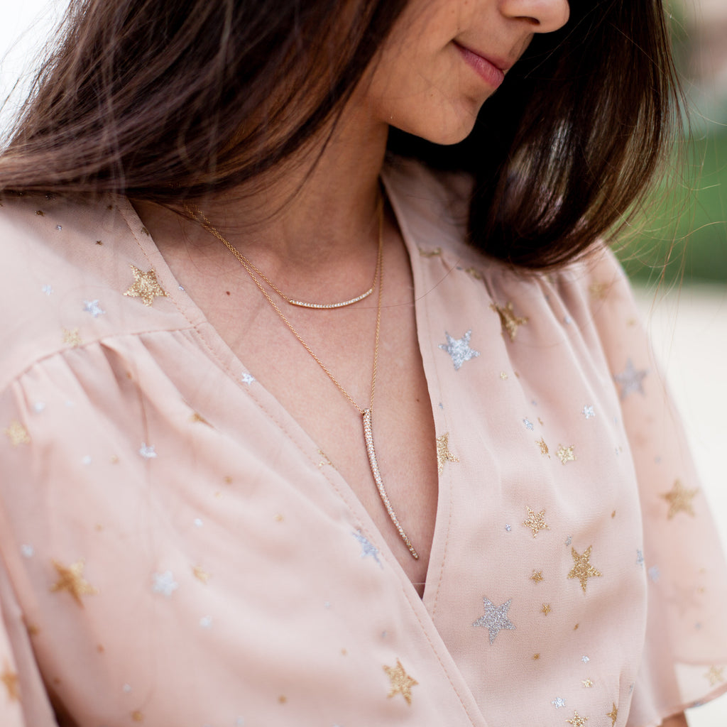Bar Necklace - LimeLiteJewellery.com