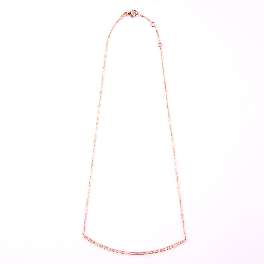 Bar Necklace Long - LimeLiteJewellery.com