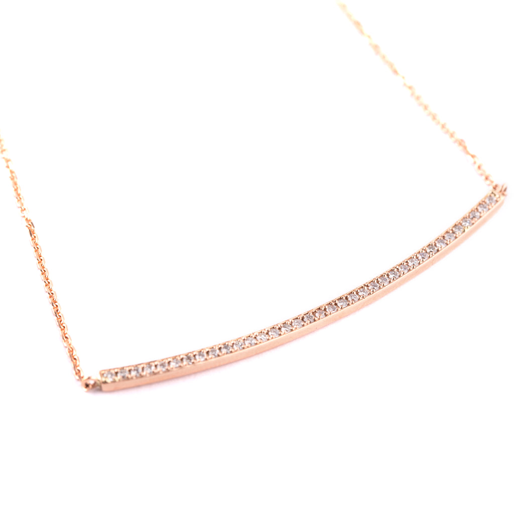 Bar Necklace Long - LimeLiteJewellery.com