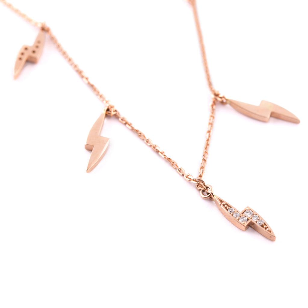 Lightning Necklace - LimeLiteJewellery.com