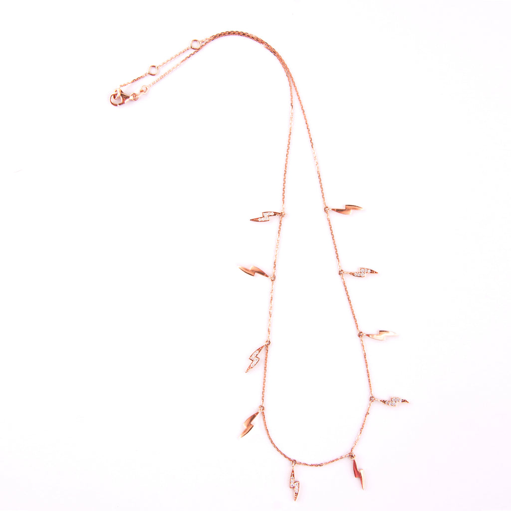Lightning Necklace - LimeLiteJewellery.com