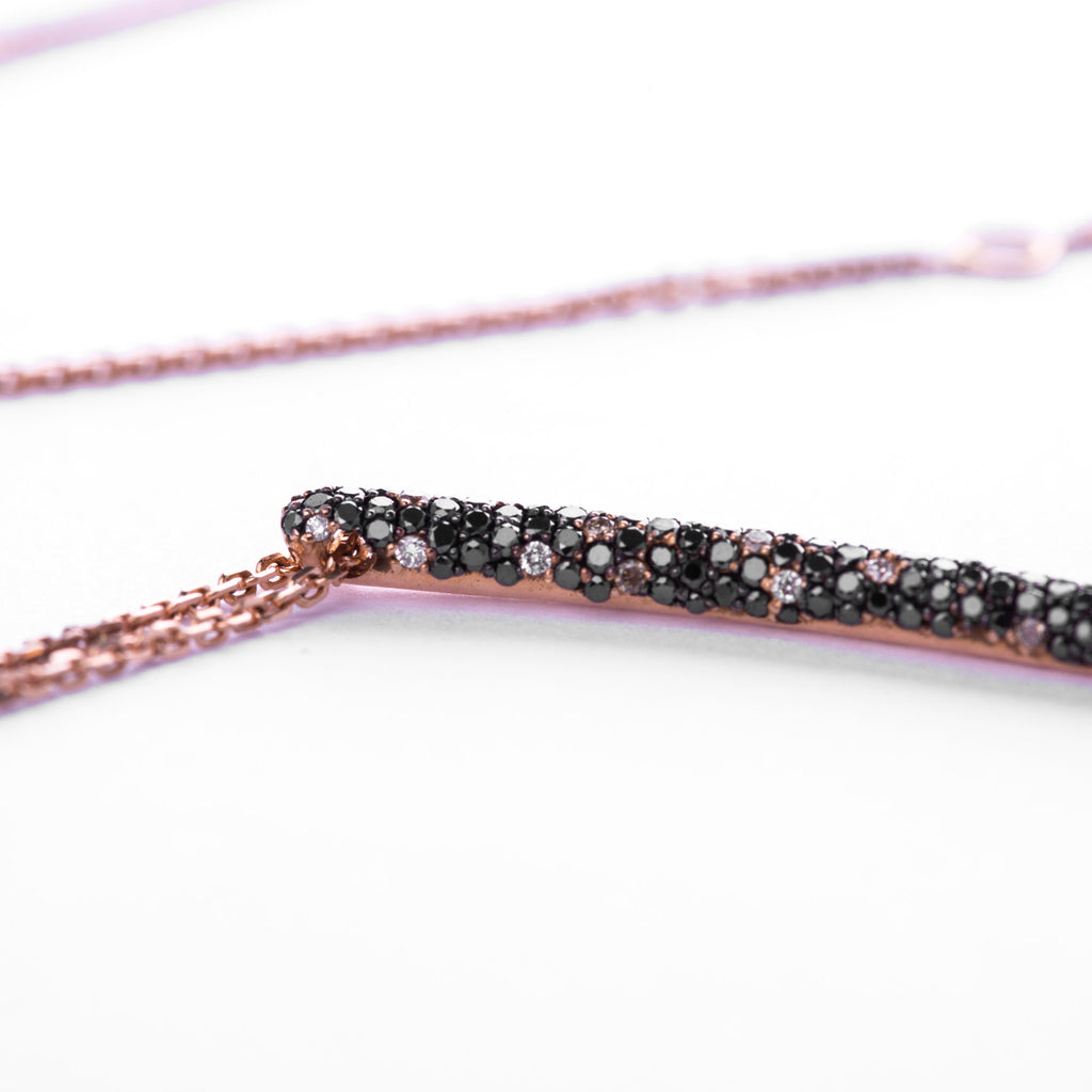 Black Tusk Necklace - LimeLiteJewellery.com