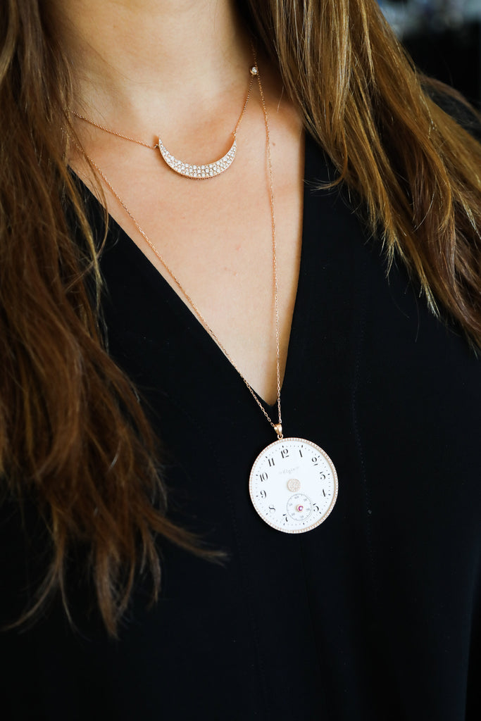 Moon Necklace - LimeLiteJewellery.com