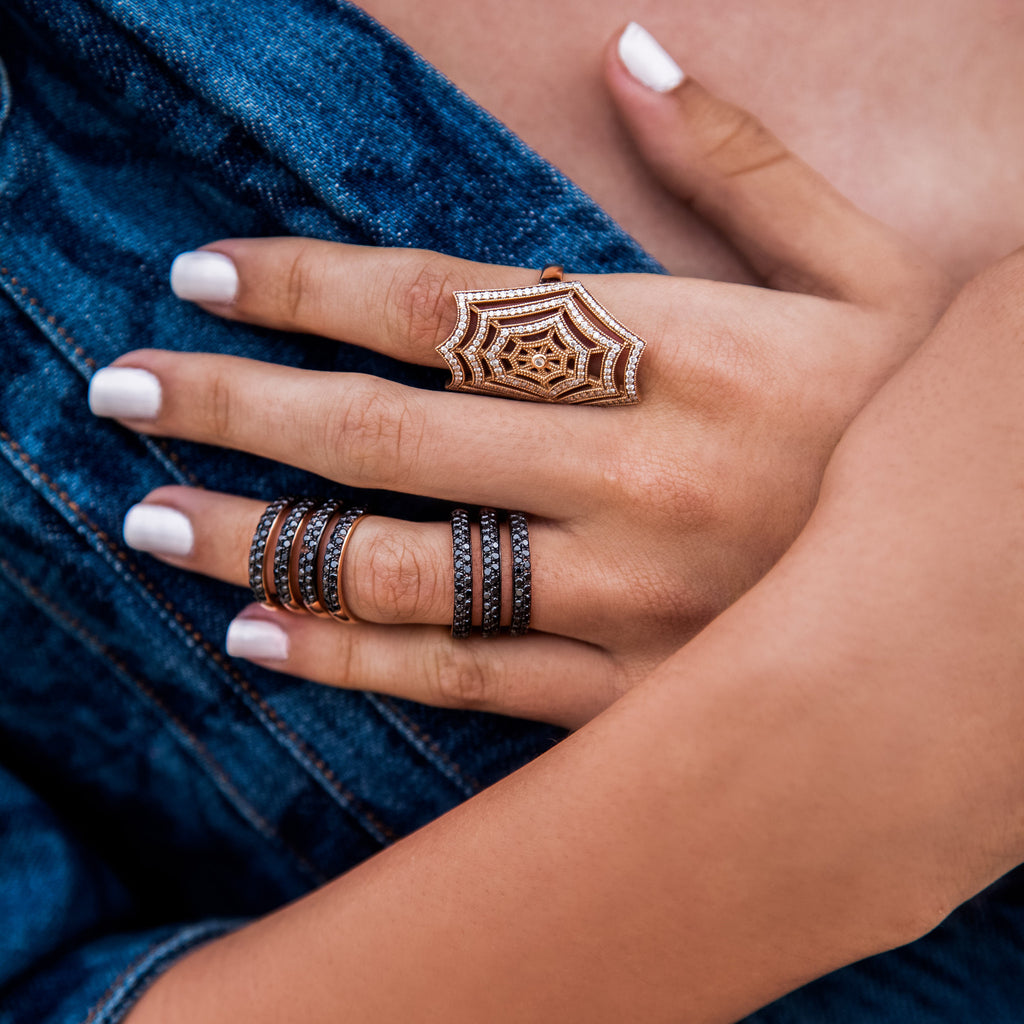 "Nicole" Ring - LimeLiteJewellery.com
