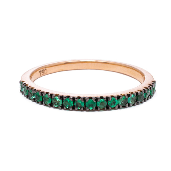Mini Diamond Ring - Blue, Green, Pink or Black - LimeLiteJewellery.com