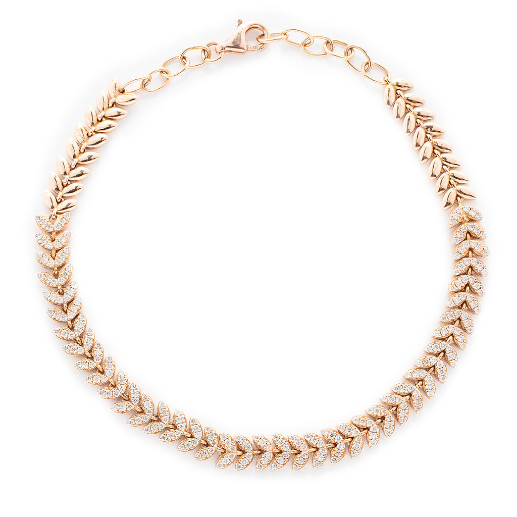 Wheat Bracelet - LimeLiteJewellery.com
