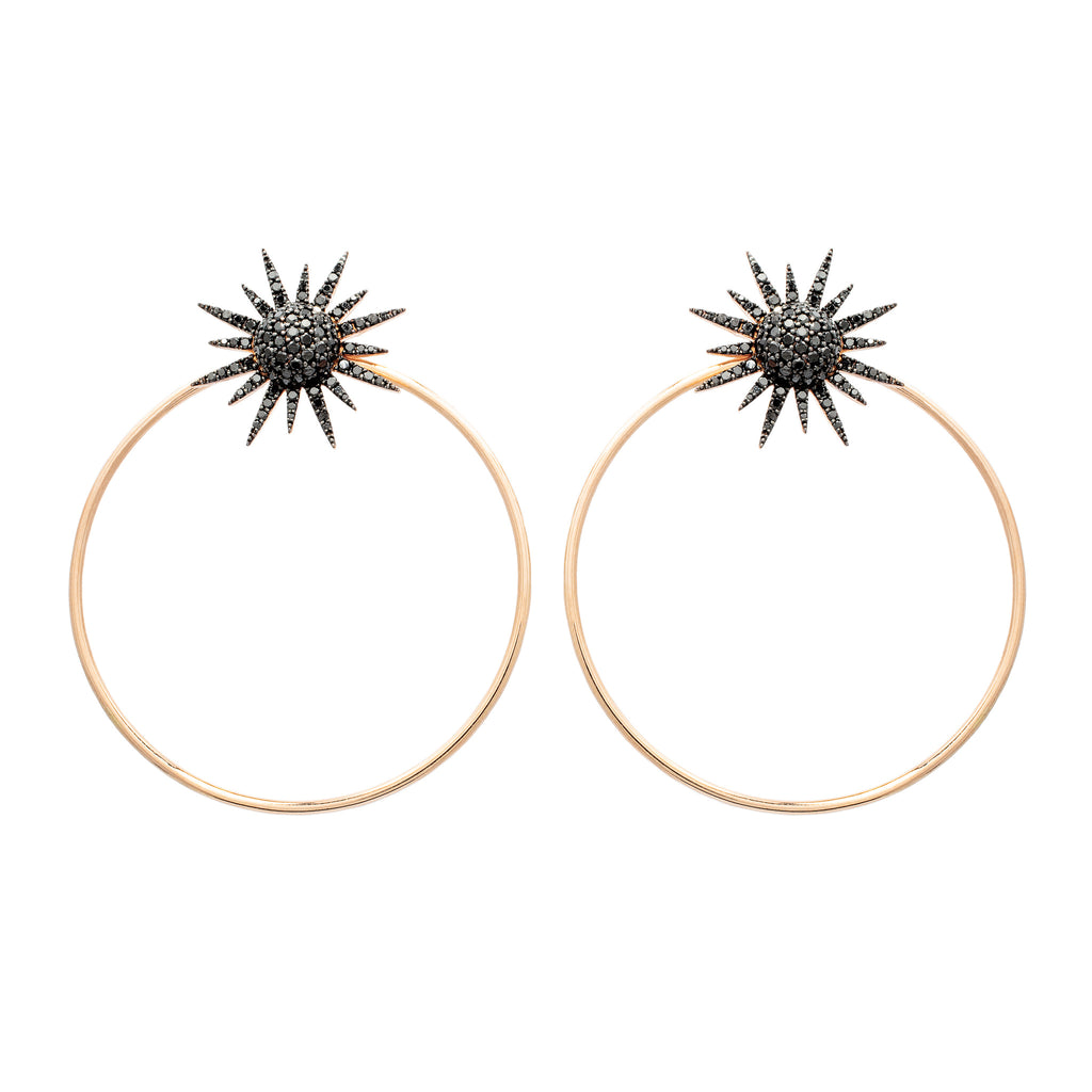 Sea Urchin Hoops - LimeLiteJewellery.com
