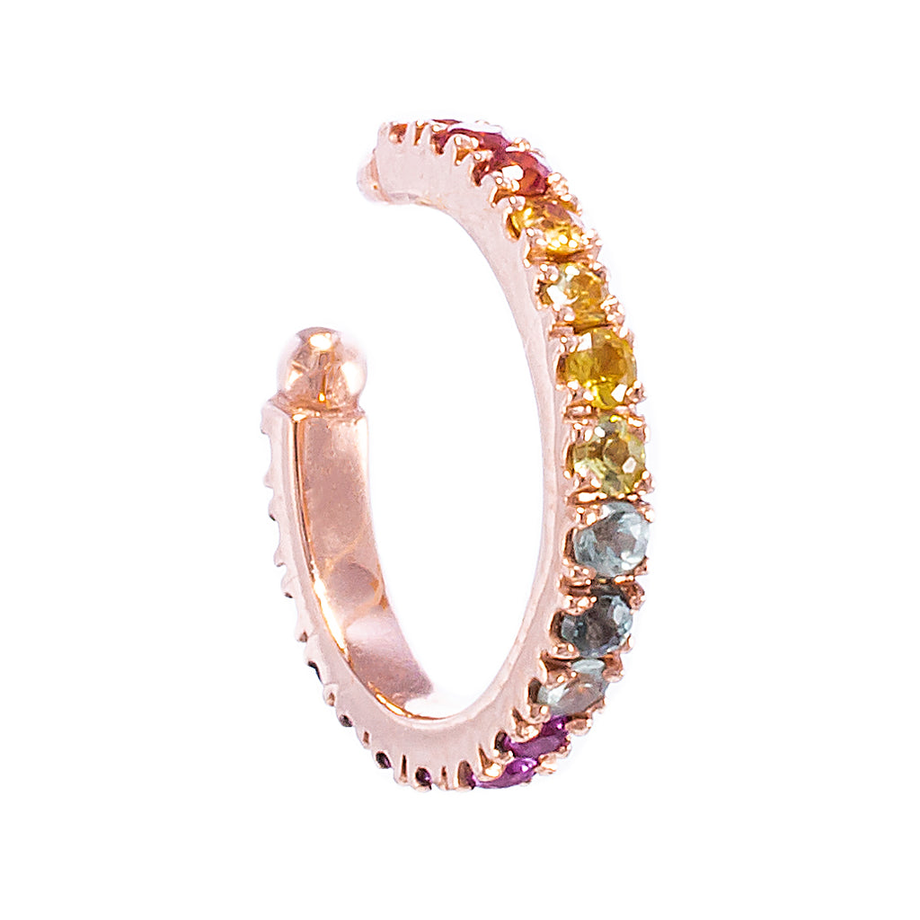 Rainbow Sybille Ear Cuff