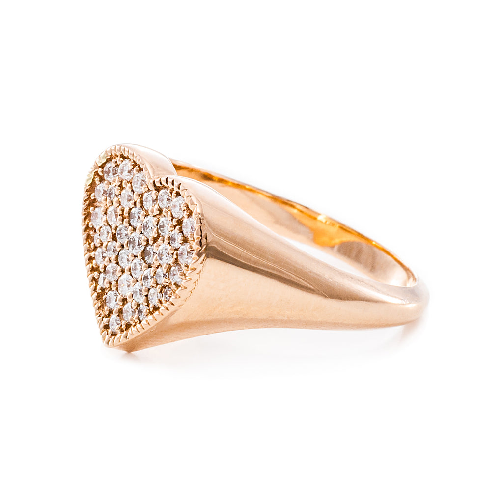 Heart Signet Ring
