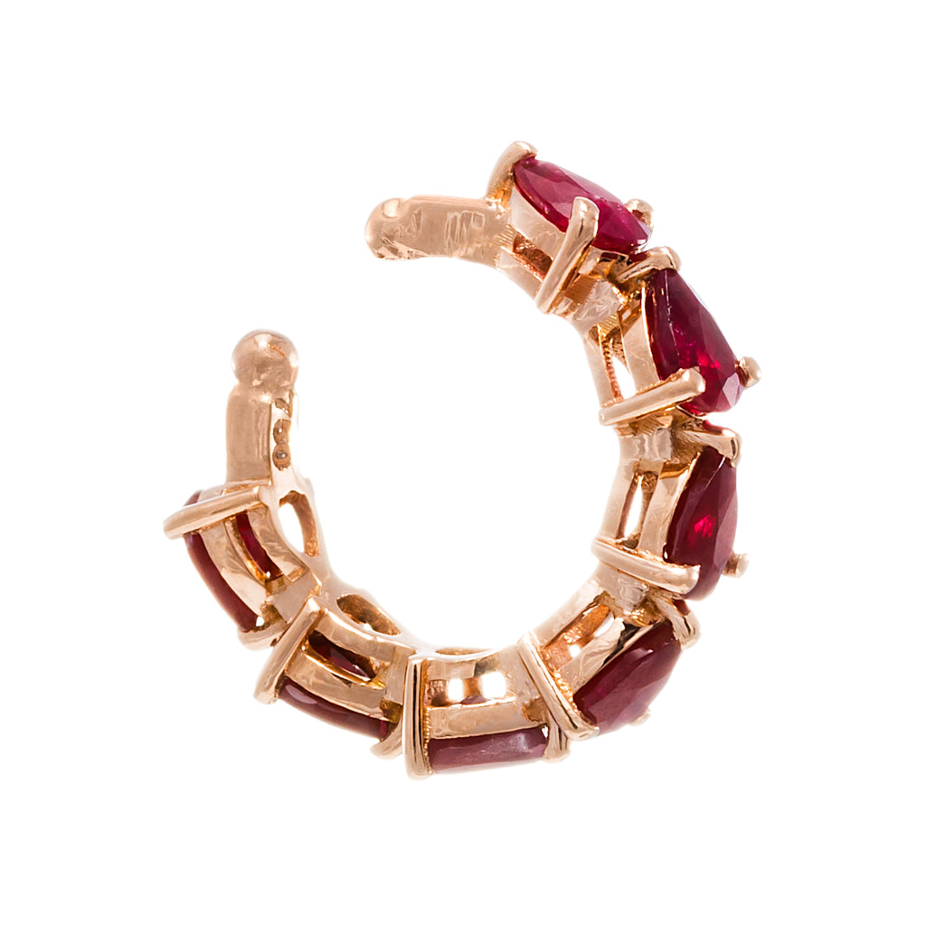 Ruby Ear Cuff