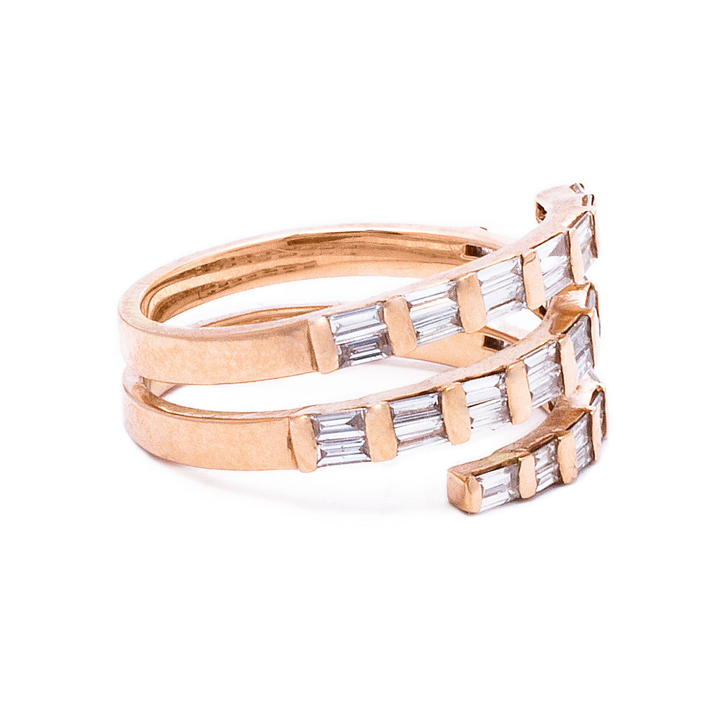 Swirly Ring - LimeLiteJewellery.com