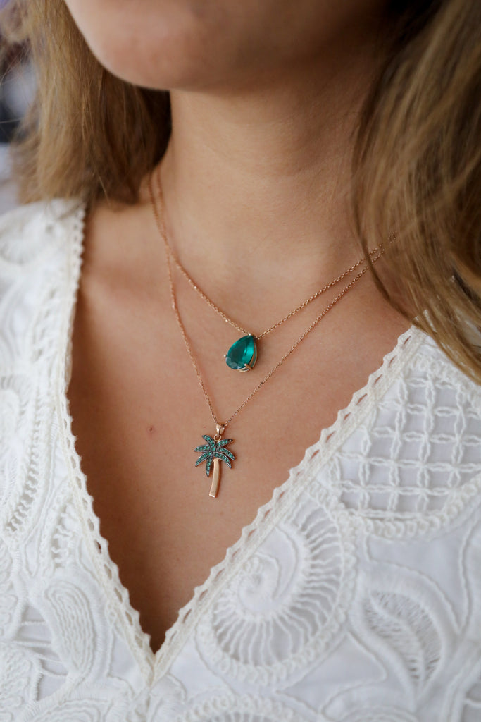 Palm Tree Pendant