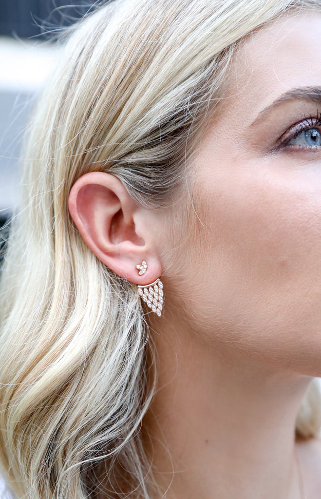 Mermaid Ear Jackets - LimeLiteJewellery.com