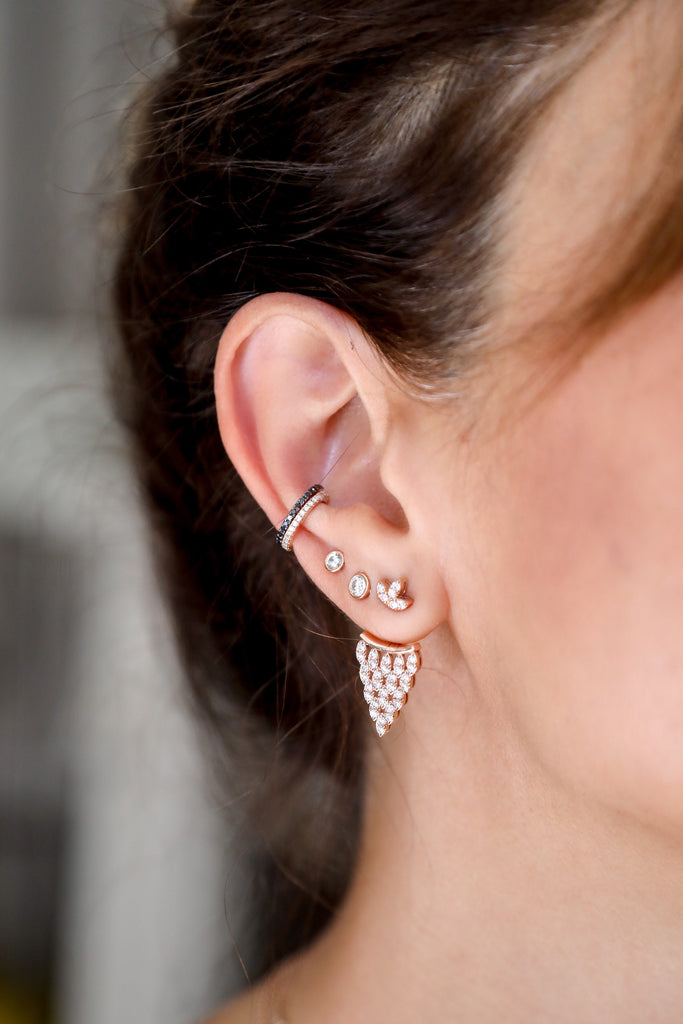 Mermaid Ear Jackets - LimeLiteJewellery.com