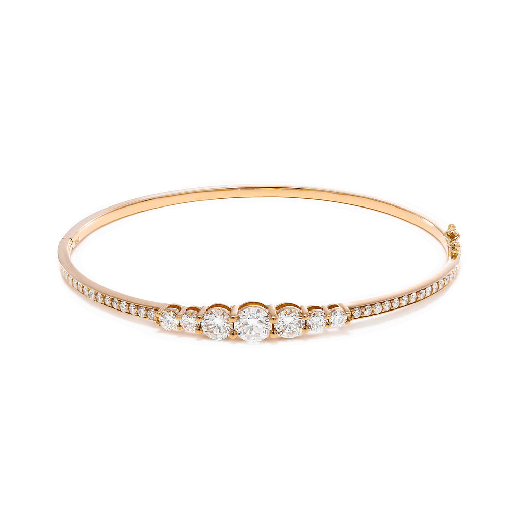 Diamond Solitaire' Bangle | 709 | Diamond bracelet design, Gold bangles  design, Diamond pendants designs