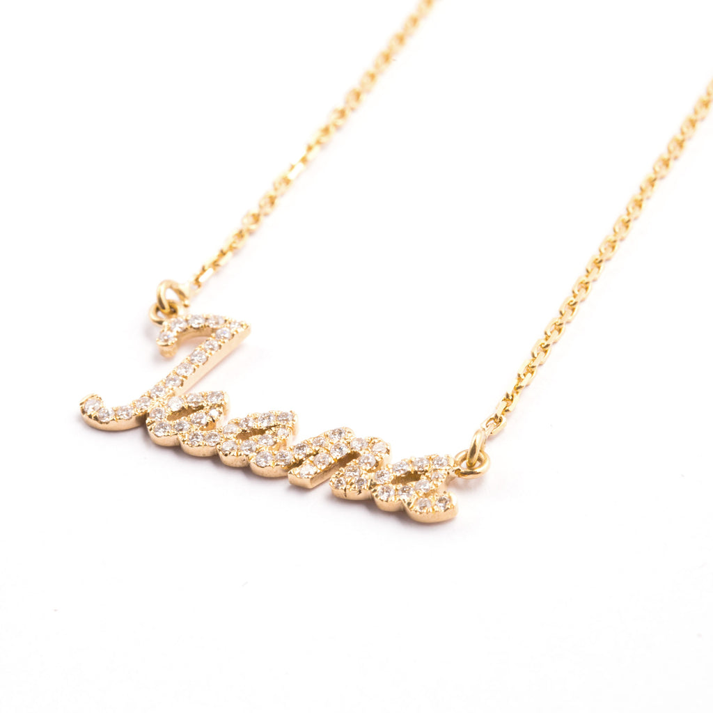 Name Necklace - LimeLiteJewellery.com