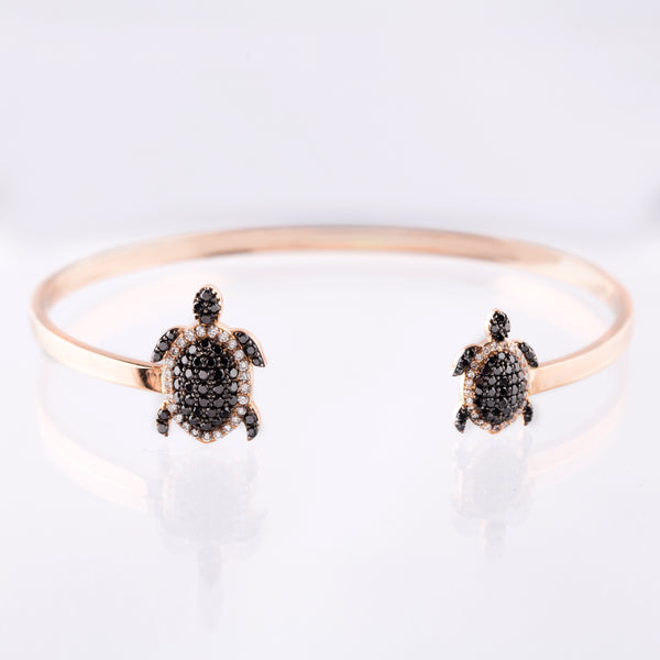 Turtle Bangle - LimeLiteJewellery.com