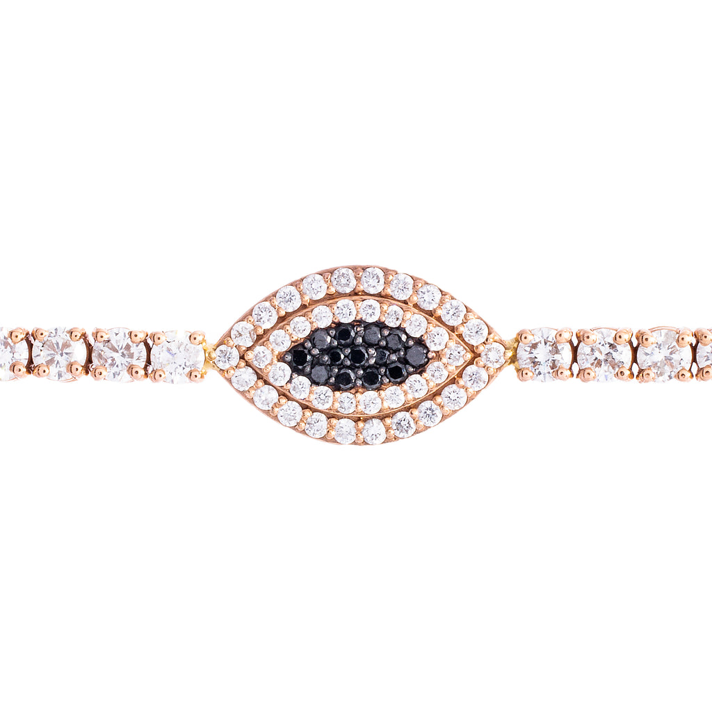 Evil Eye Tennis Bracelet - LimeLiteJewellery.com