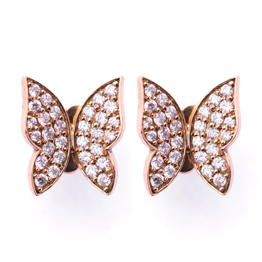 Butterfly Earrings - LimeLiteJewellery.com