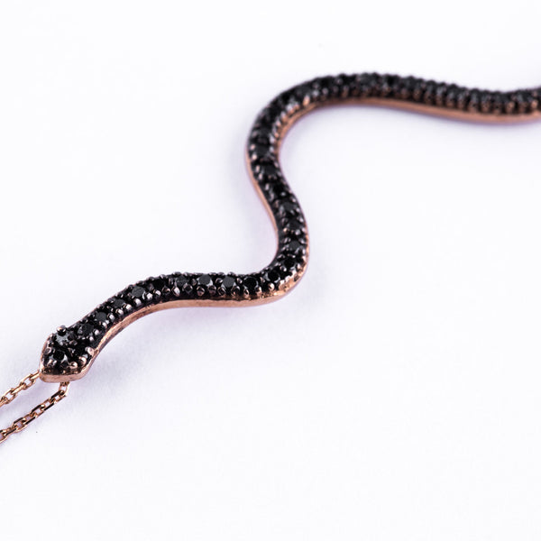 Snake Necklace - LimeLiteJewellery.com