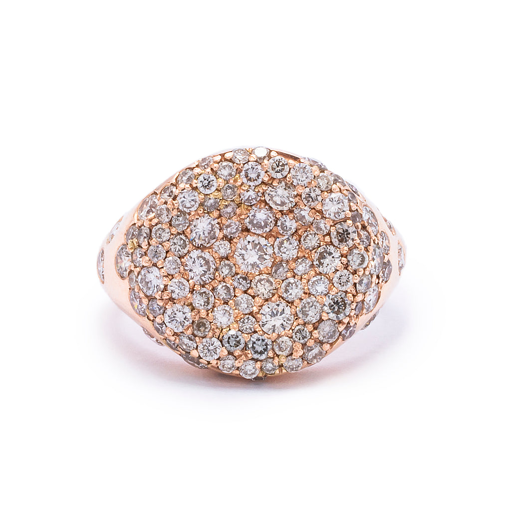 Cushion Pinky Ring - LimeLiteJewellery.com