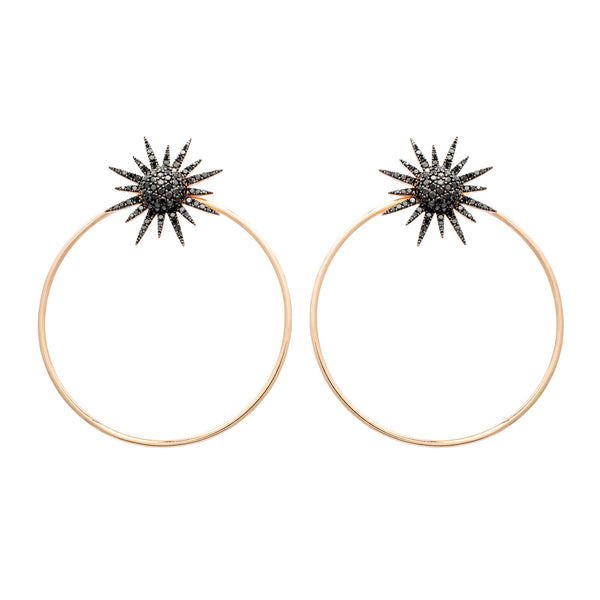 Sea Urchin Hoops - LimeLiteJewellery.com