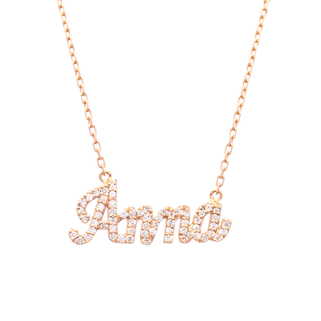 Name Necklace - LimeLiteJewellery.com