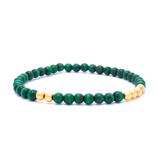 Green Malachite Bracelet - LimeLiteJewellery.com