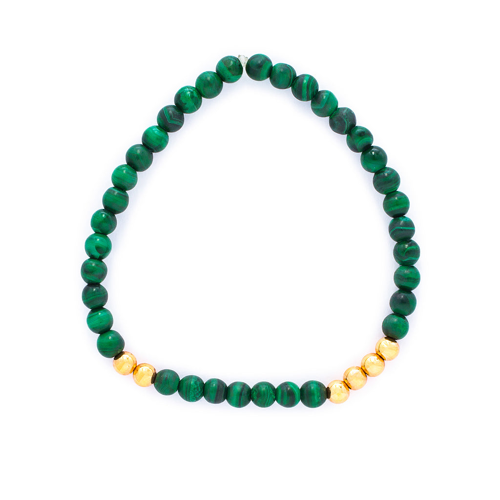 Green Malachite Bracelet - LimeLiteJewellery.com