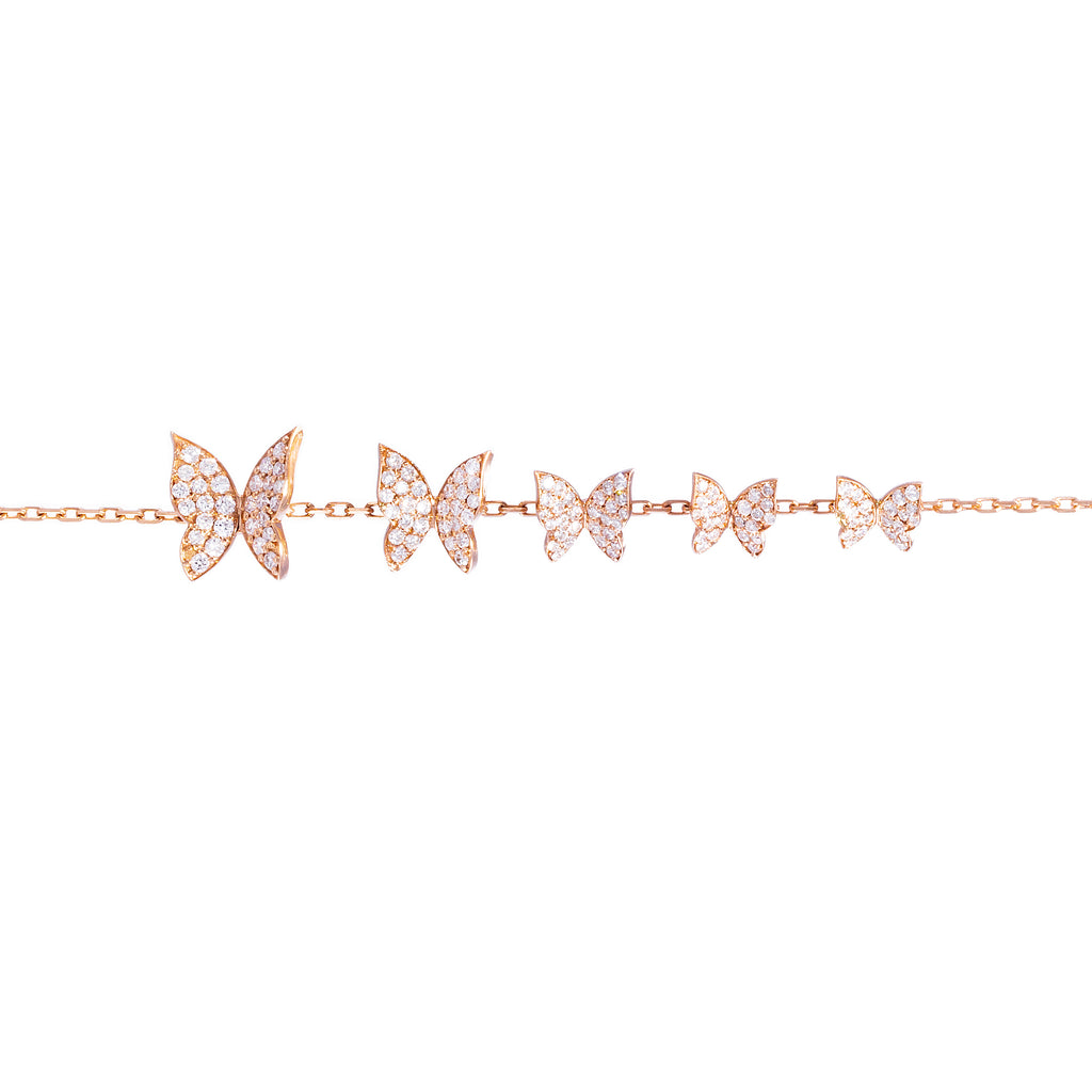 Five Butterflies Bracelet