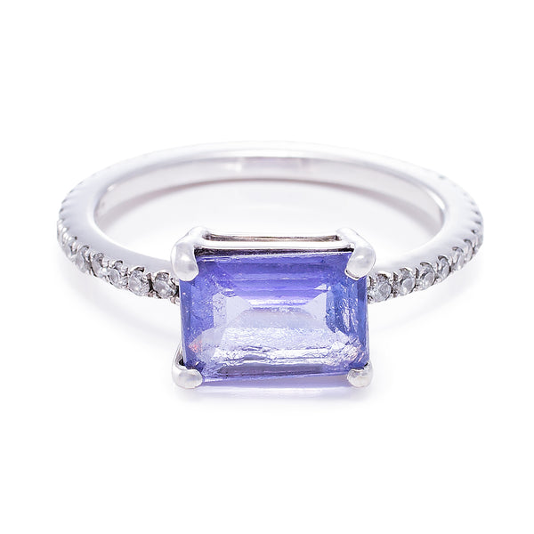 Tanzanite Pinky Ring