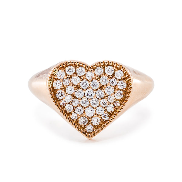 Heart Signet Ring