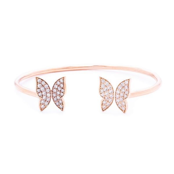 Butterfly Bangle - LimeLiteJewellery.com