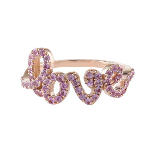 Pink Love Ring